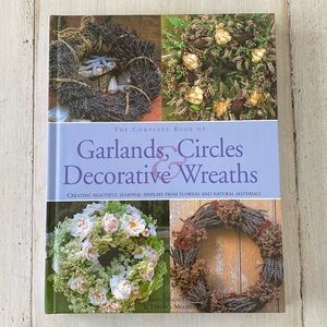 Garlands, Circles & Decorative Wreaths Hardcover “How To” Book by Fiona Barnett